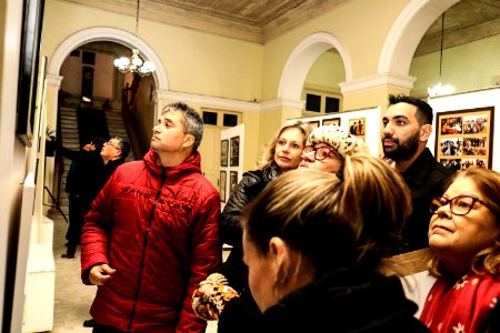 05.07.2019 - Prefeita Paula Mascarenhas e o vice Idemar Barz prestigiam a abertura da exposição fotográfica ‘Bernardo de Souza em dois tempos’ em homenagem ao ex-prefeito, com imagens do fotógrafo Gustavo Vara - Foto: Michel Corvello