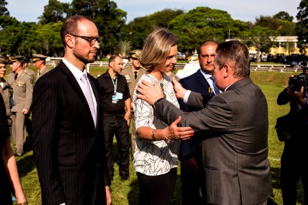 18.11.2019 - Porto Alegre/RS - Prefeita Paula Mascarenhas é homenageada com a medalha 'Serviços Distintos' na cerimônia de passagem de comando-geral da Brigada Militar. Coronel Ikeda passa o comando para o coronel Rodrigo Mohr Picon - Foto: Gustavo Vara photo