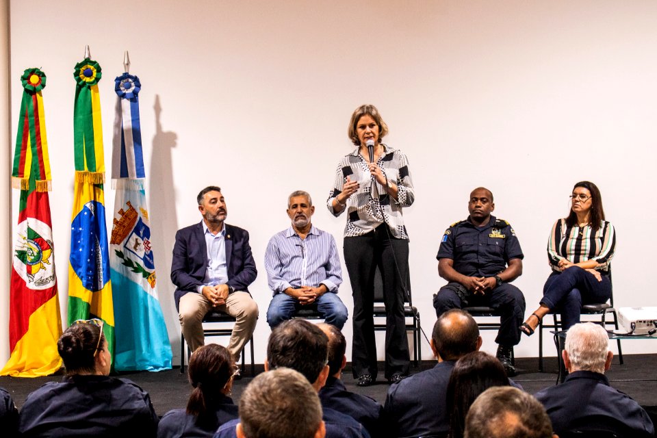 14.02.2020 - Prefeita Paula Mascarenhas prestigia cerimônia de 30 anos da Guarda Municipal - Foto Michel Corvello