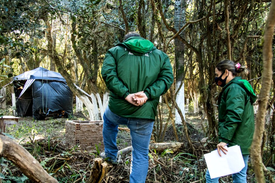 07.05.2021 -  Fiscalização ambiental das áreas do Totó - Foto Michel Corvello