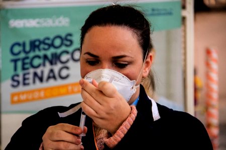 07.05.2021 Vacinação para gestantes, puérperas e pessoas com síndrome de down Foto Rodrigo Chagas
