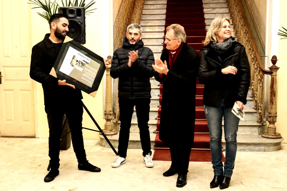 05.07.2019 - Prefeita Paula Mascarenhas e o vice Idemar Barz prestigiam a abertura da exposição fotográfica ‘Bernardo de Souza em dois tempos’ em homenagem ao ex-prefeito, com imagens do fotógrafo Gustavo Vara - Foto: Michel Corvello