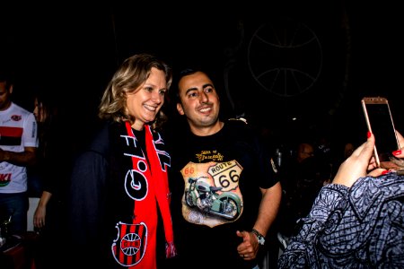 08.09.2019 - Prefeita Paula Mascarenhas prestigia o almoço de 108 anos do Xavante - Foto Michel Corvello