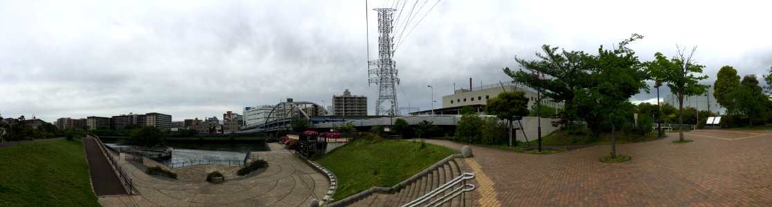 Funado Riverside Park in Itabashi-ku