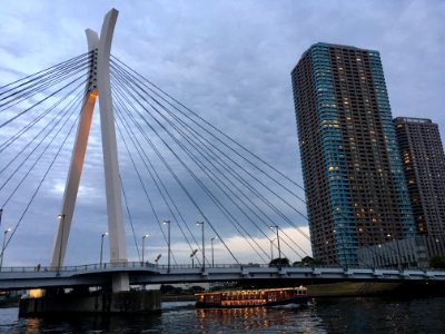 Sumida River and Tsukuda in Chuo-ku Tokyo 5