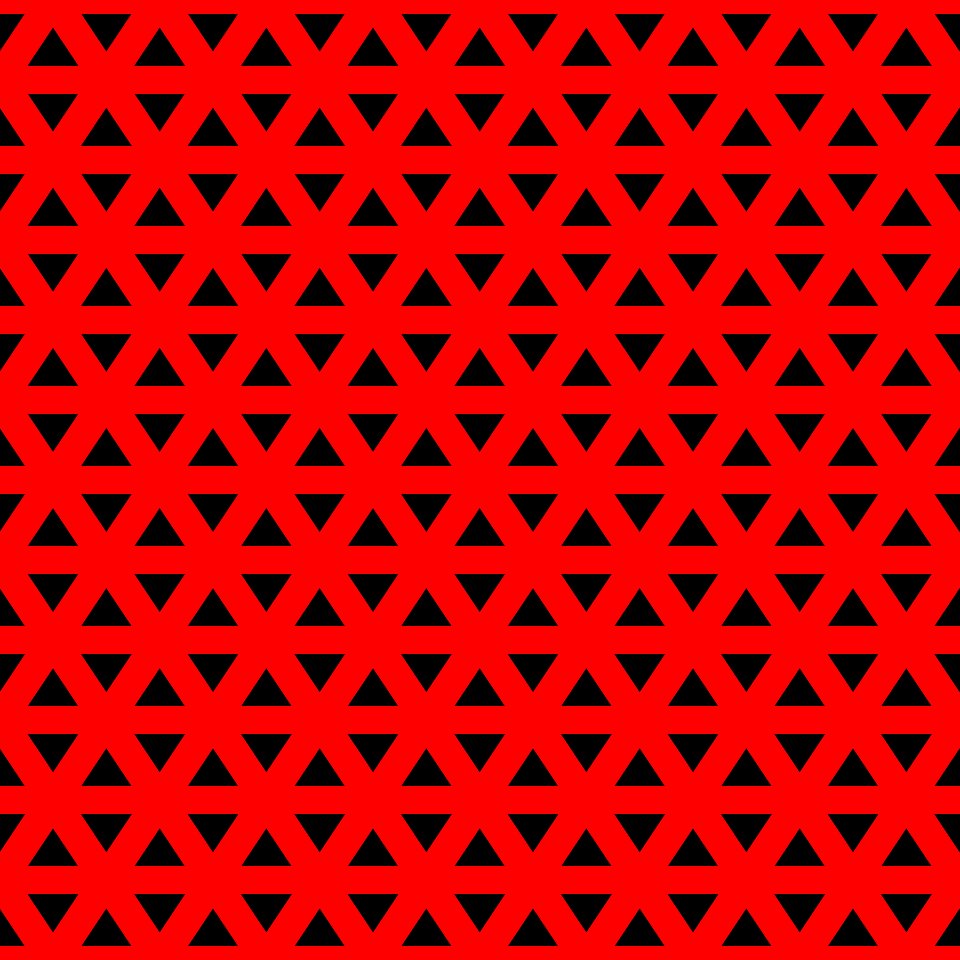 black triangles