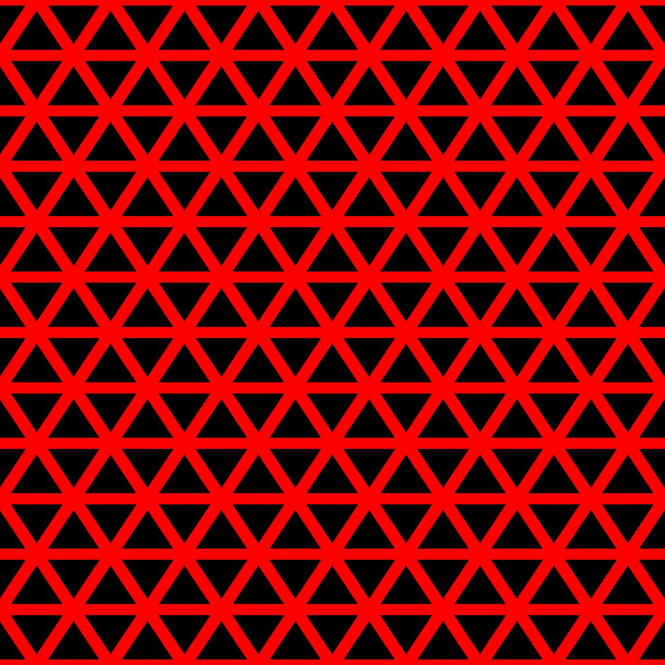 black triangles