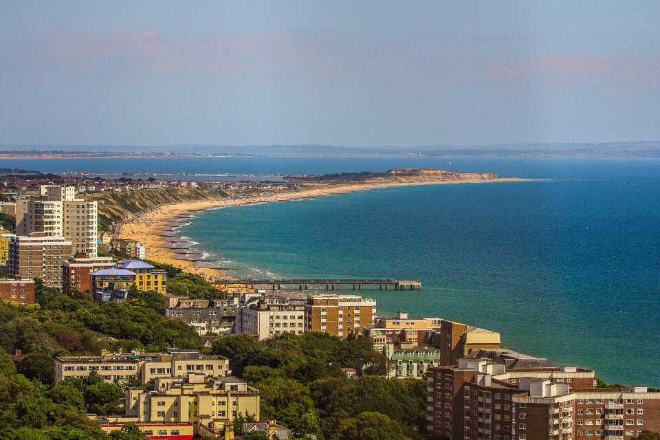 Bournemouth sea beach