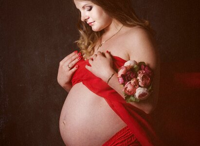 Femininity expectant mother pregnancy