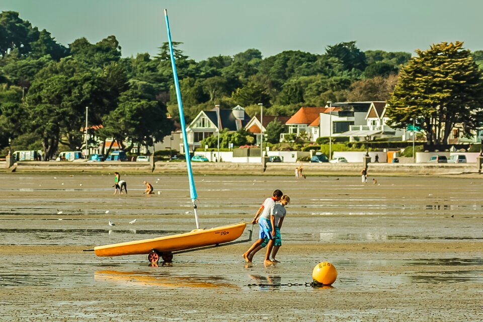 Beach people summer