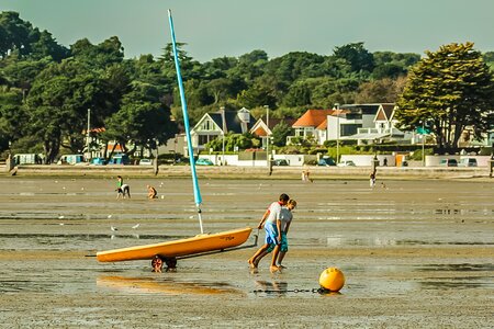 Beach people summer