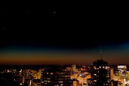 Comet Neowise over Hamilton, Canada