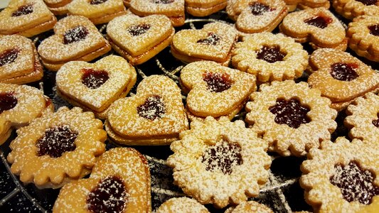 Christmas cookies festive homemade photo