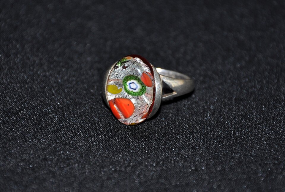 Millefiori glass glass art