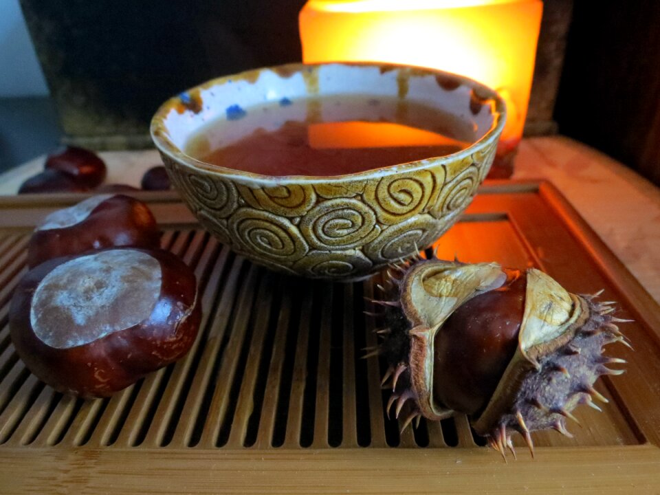 Candle light chinese bowl