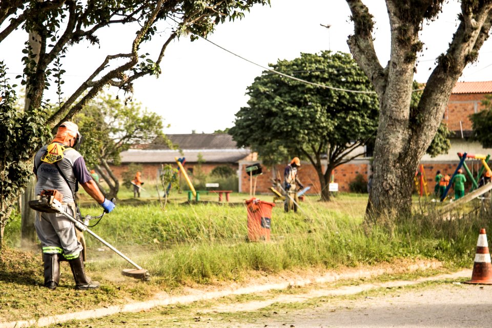 05.04.2021 - Início do Bairro Bem Cuidado no Sítio Floresta - Foto Michel Corvello