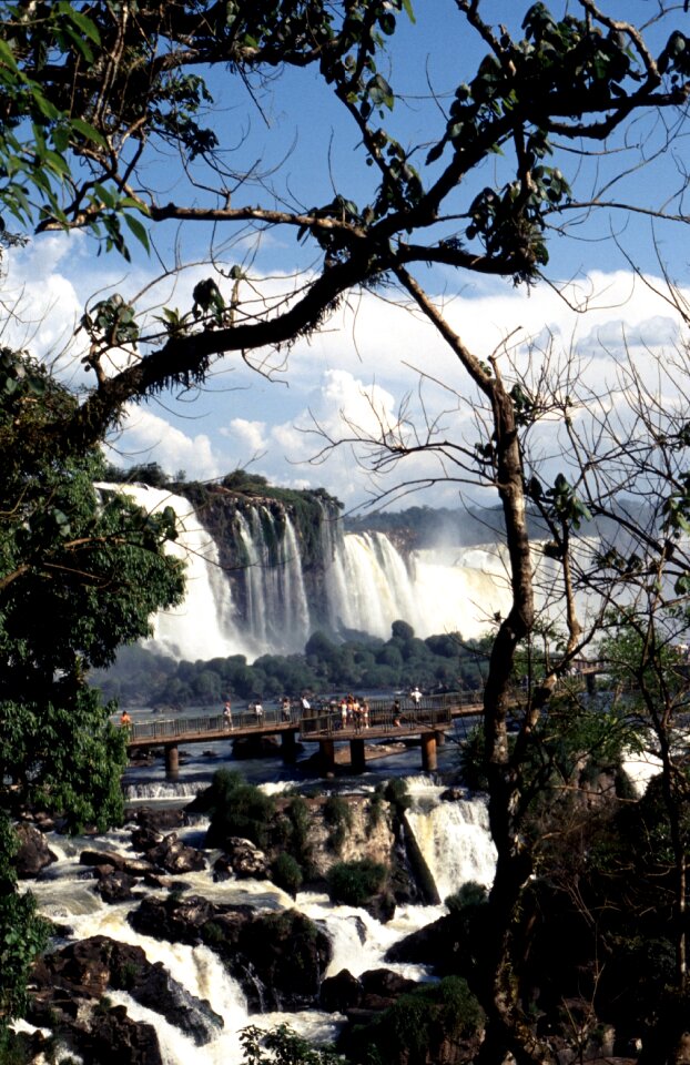 Waterfall river nature