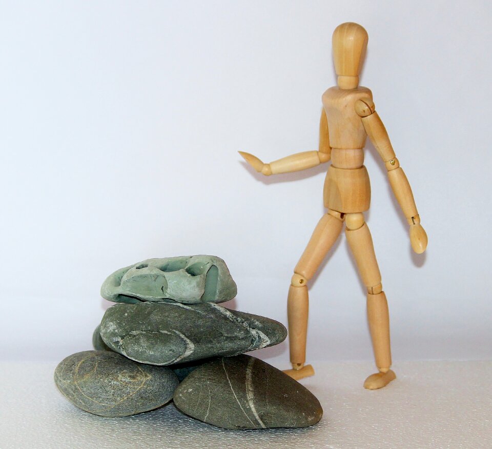 Stones in the off stones obstacles