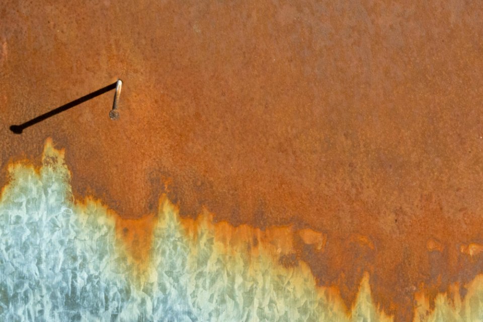 rusty steel sheet