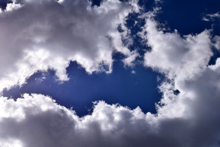 Clouds sky silence