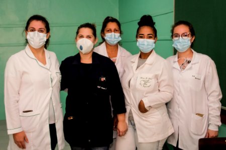 12.04.2021 Vacinação de idosos com 64 anos nas escolas Foto Rodrigo Chagas