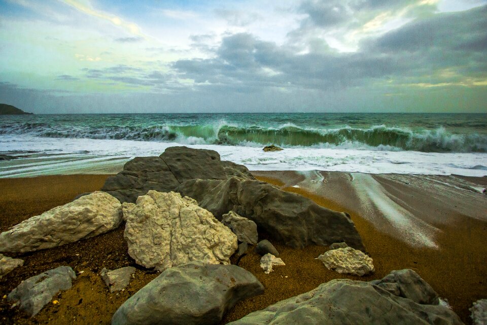 Nature seascape shore