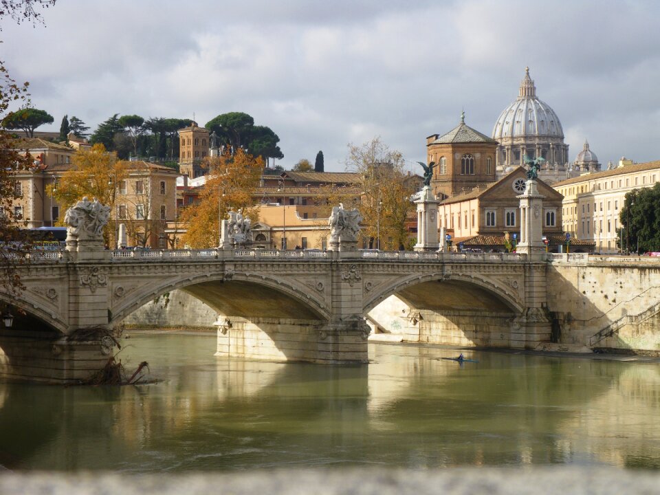 Vatican river bridge