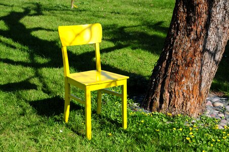 Garden spring seat