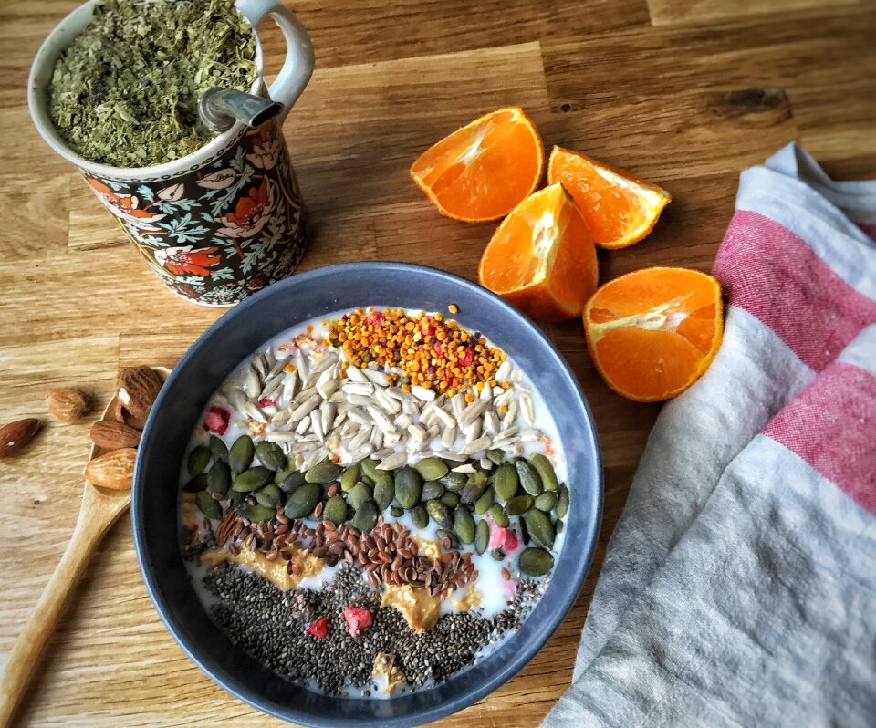 Muesli vegetarian nutrition