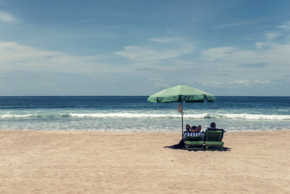 People ocean summer
