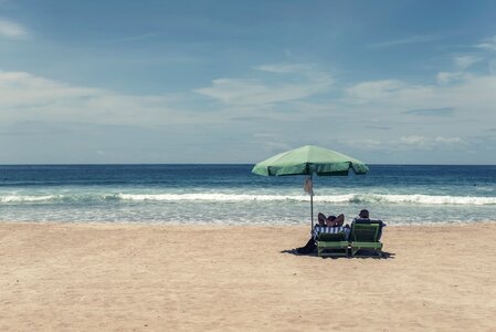 People ocean summer