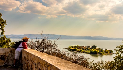 En el lago de Chapala se encuentra esta isla