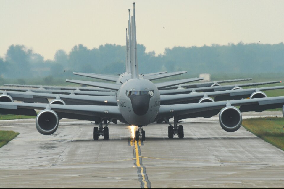 Aircraft elephant walk runway