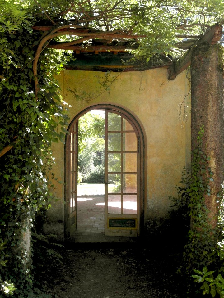 Old villa landscape houses