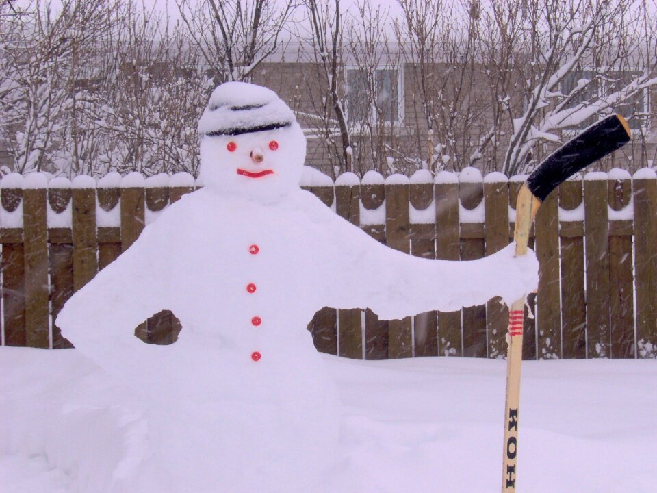 Fun public garden winter