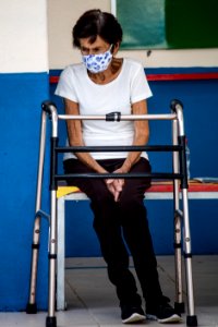 24.03.2021 - Vacinação dos idosos com 76 anos nas escolas - Foto Michel Corvello