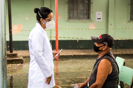 26.03.2021 - Vacinação dos idosos com 74 anos nas escolas - Foto Michel Corvello