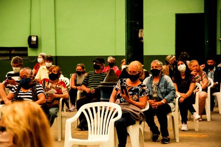 31.03.2021 Vacinação dos idosos de 73 e 72 anos nas escolas Foto Rodrigo Chagas