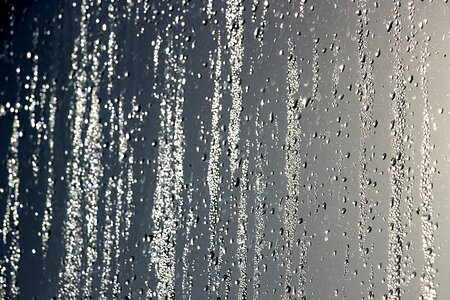 Glass drop reflect