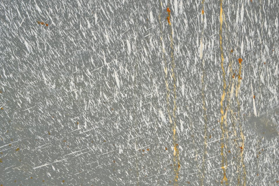 Sheet with stains