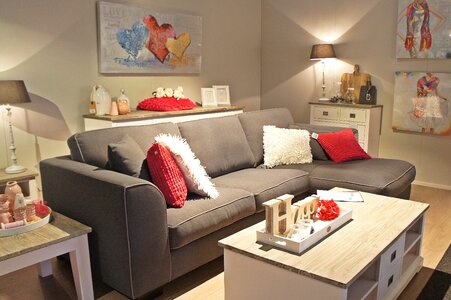 Bench atmosphere living room