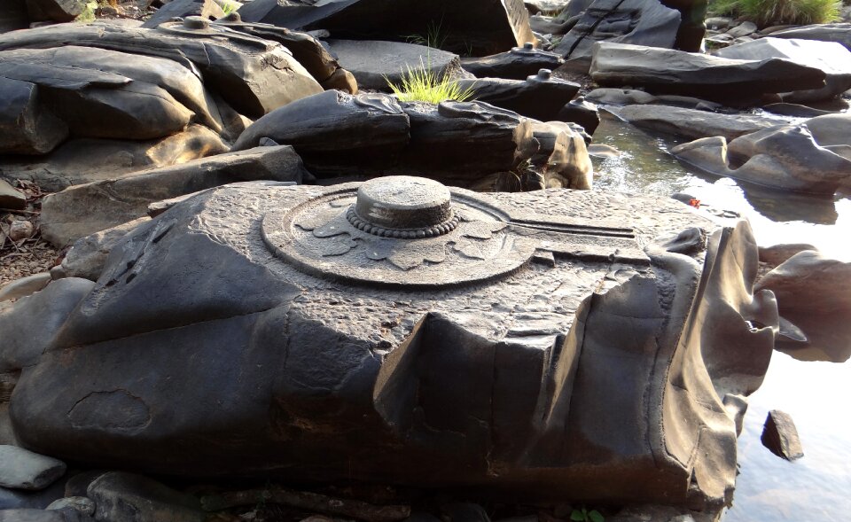 River bed shalmala symbol