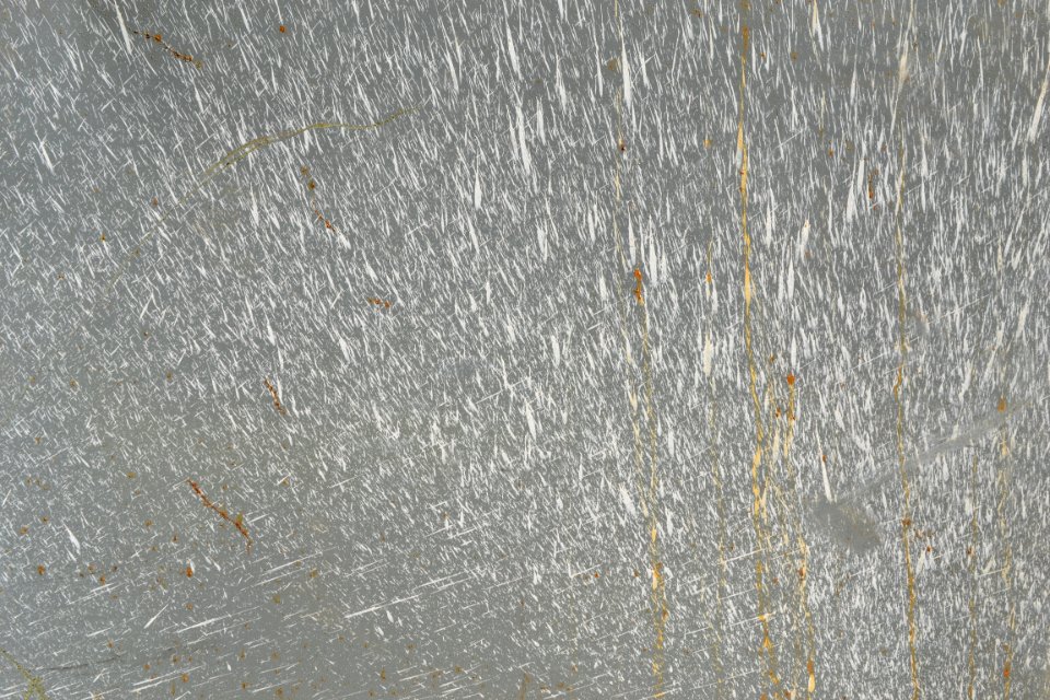 Sheet with stains
