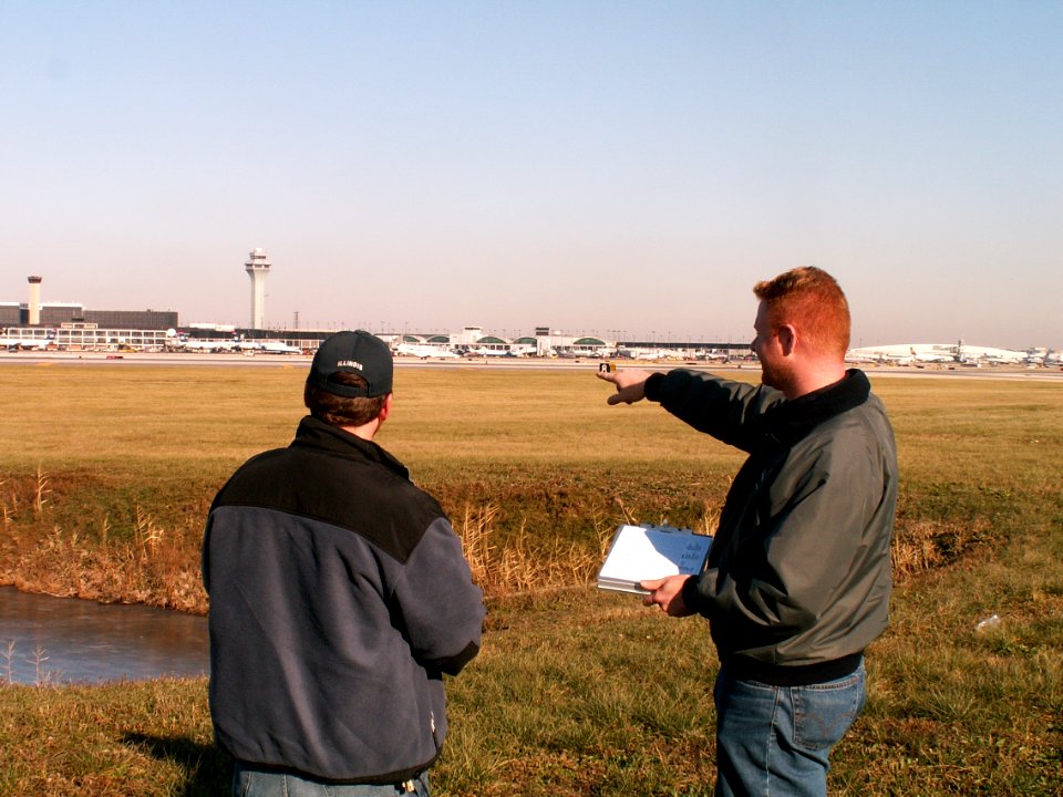 Technical assistance at OHare International Airport IL  APHIS Anson Eaglin