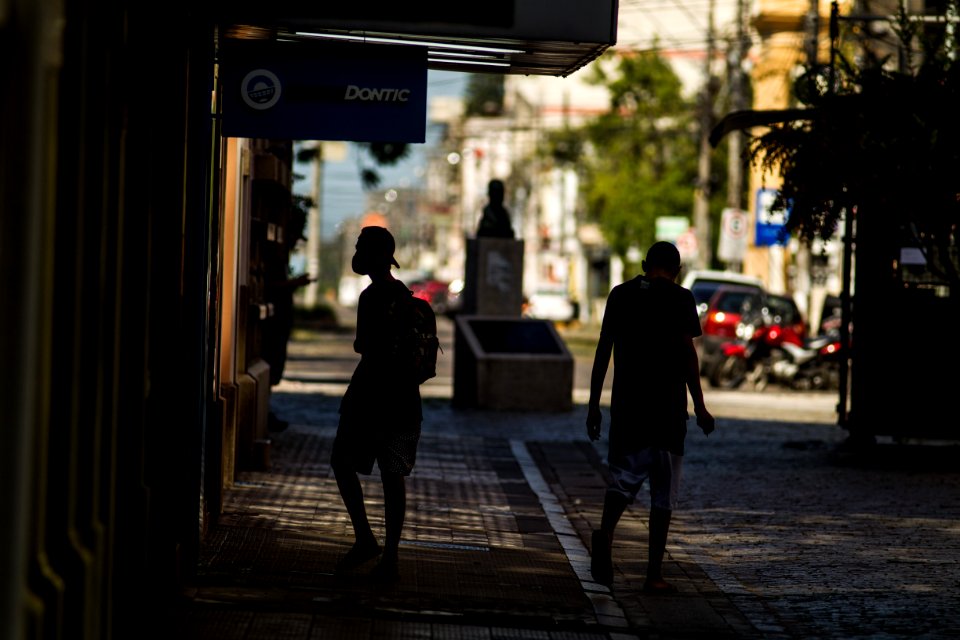 13.03.2021 - Lockdown em Pelotas - Foto: Gustavo Vara