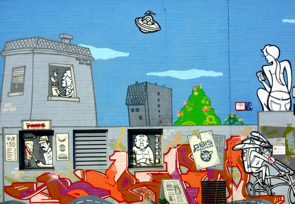 Graffiti street art berlin