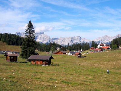 Hinterstoder austria mountain hut