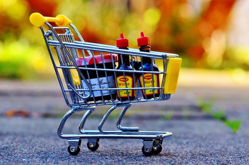 Candy trolley shopping list