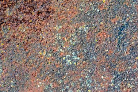 Rusted steel plate photo