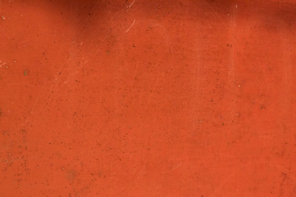 Rusted steel plate